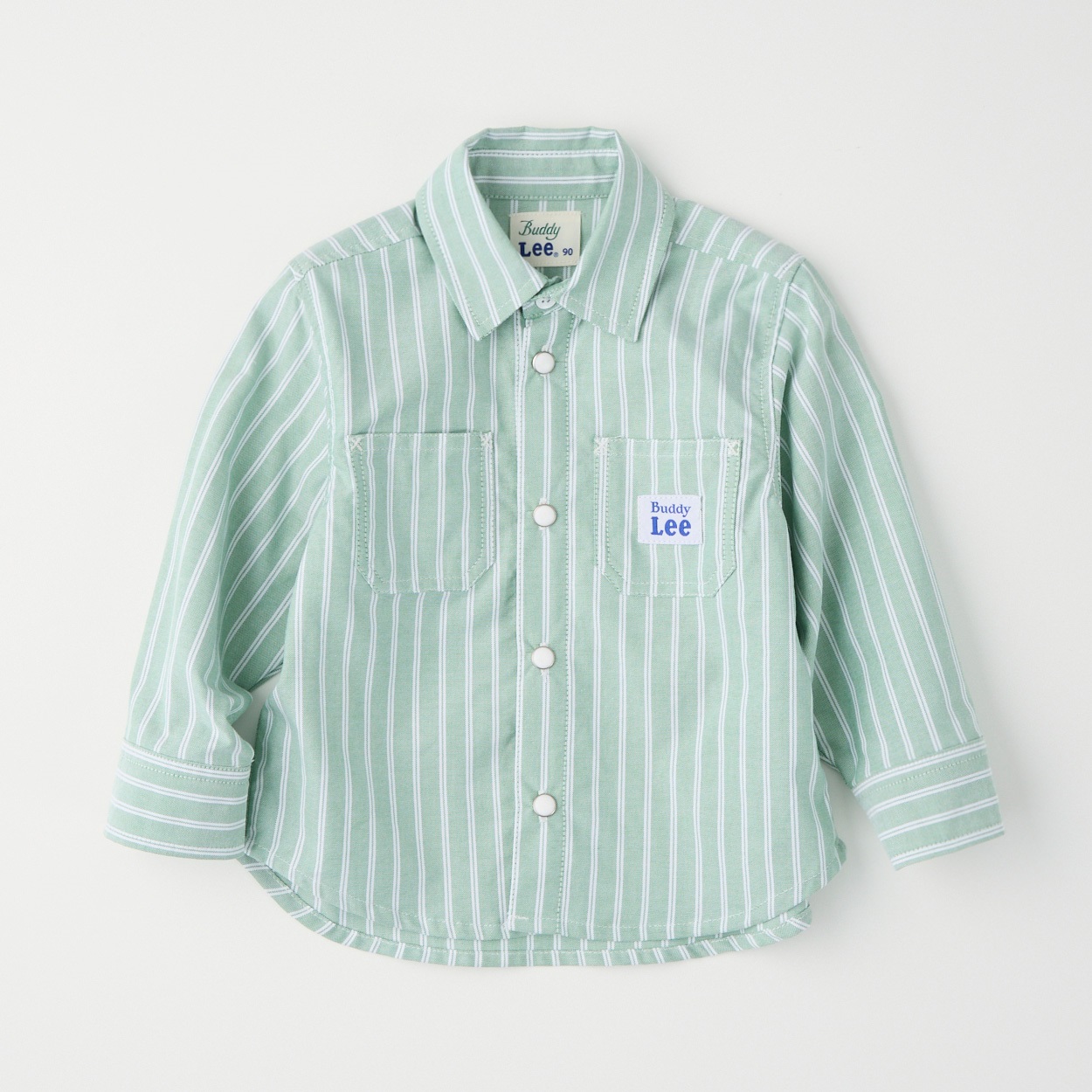 Buddy Lee 先染ストライプ 長袖シャツ ベビー キッズ | イオンスタイル