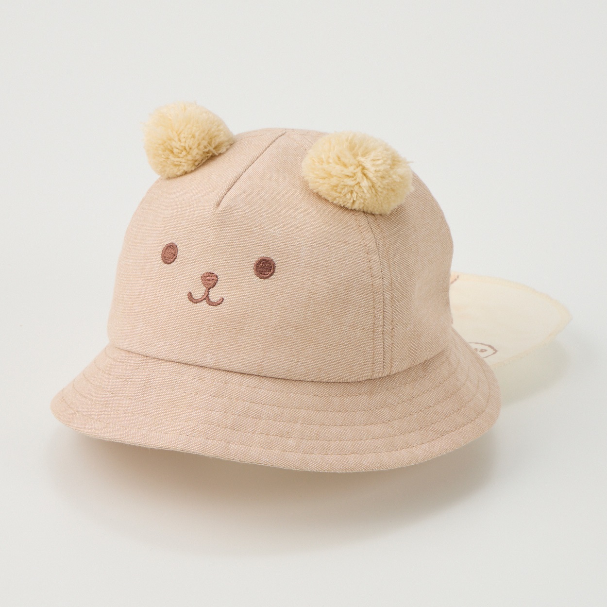 ぼうしのクマ くまハット 日よけ付き ベビー 帽子 | イオンスタイルオンライン 衣料