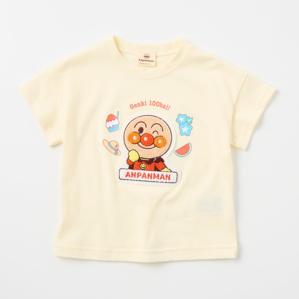 アンパンマン サガラ刺しゅう 天竺 半袖Tシャツ ベビー | イオン