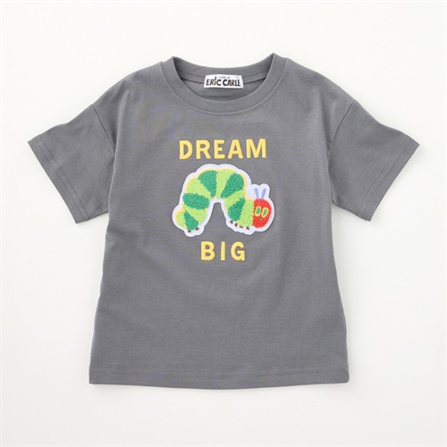はらぺこあおむし サガラ刺しゅう 天竺 半袖Tシャツ ベビー