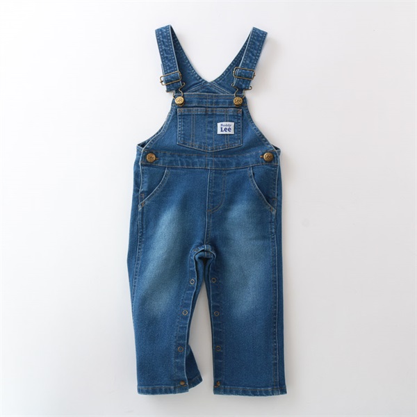 Buddy Lee デニムオーバーオール ベビー キッズ ボトムス 80cm-120cm(ライトブルー-90cm)
