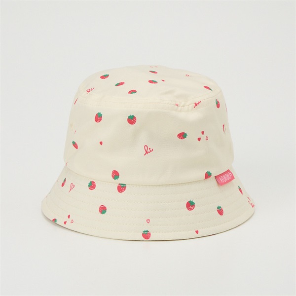 総柄プリントバケットハット 帽子 ベビー キッズ 48cm~52cm UV対策