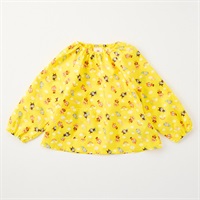 アンパンマン スモック お食事 ベビー(イエロー-80cm)