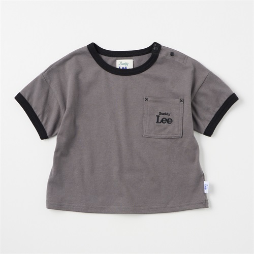 Buddy Lee 天竺 ポケット刺繍 リンガー 半袖Tシャツ ベビー キッズ