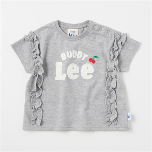 Buddy Lee 天竺肩フリル 半袖Tシャツ ベビー キッズ