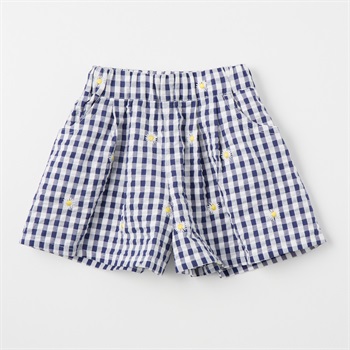 Buddy Lee ギンガムチェック キュロットパンツ ベビー キッズ(ブルー-80cm)
