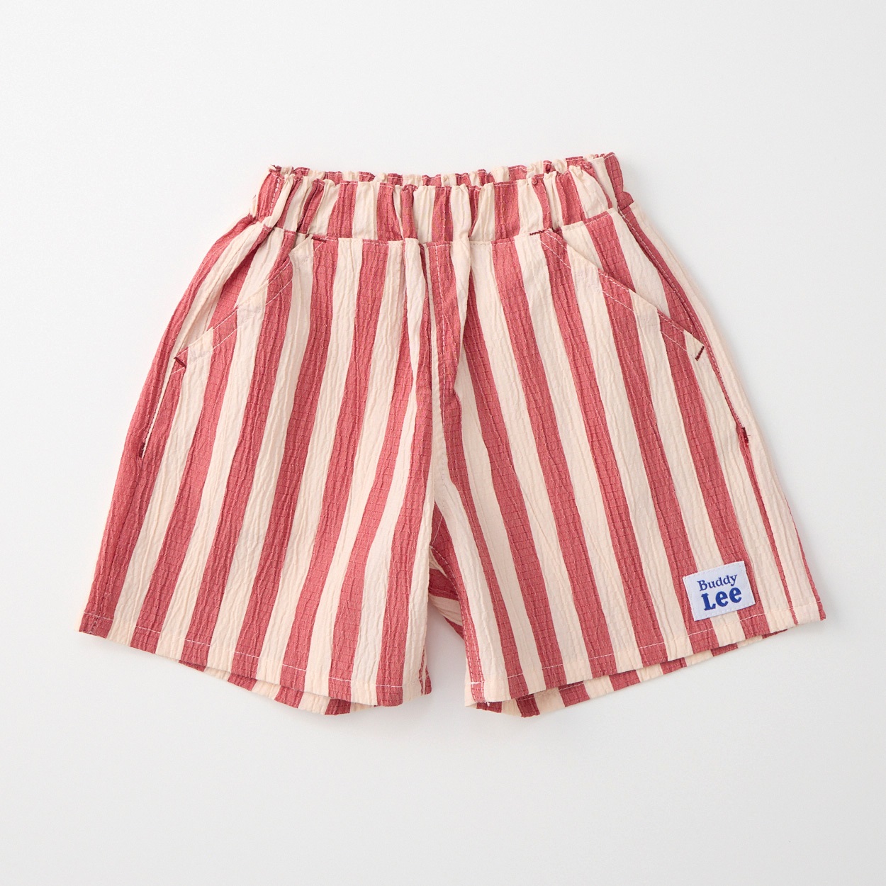 【Haru】　Supreme ストライプ ハーフパンツ Buddy Lee サッカーストライプ柄 ハーフパンツ ベビー キッズ | イオン