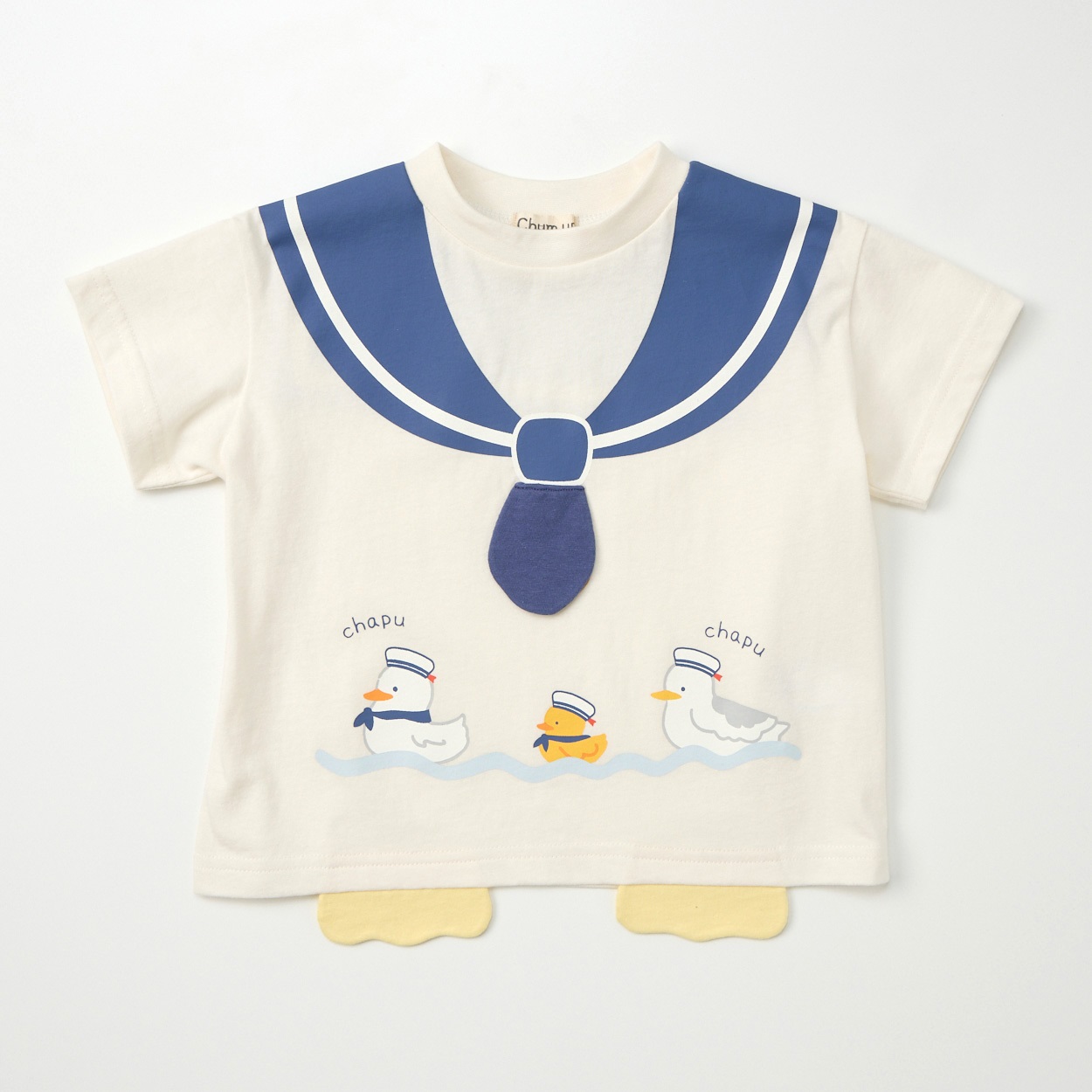 Chum up セーラー衿風 天竺 半袖Tシャツ ベビー | イオンスタイル