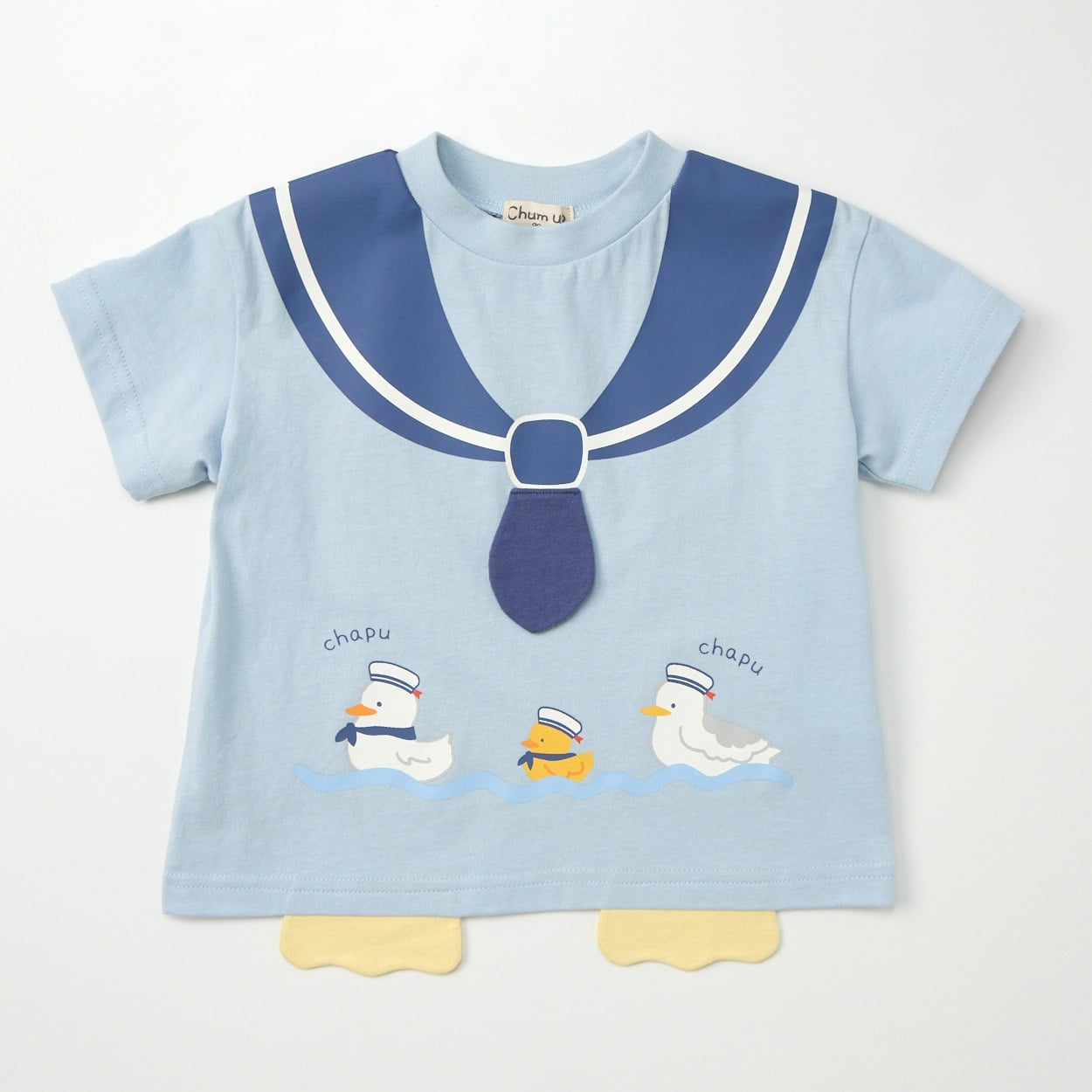 Chum up セーラー衿風 天竺 半袖Tシャツ ベビー | イオンスタイル