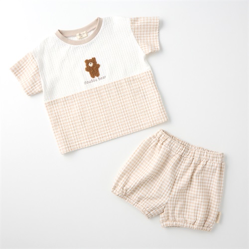 doudou bear サッカー 上下セット ベビー