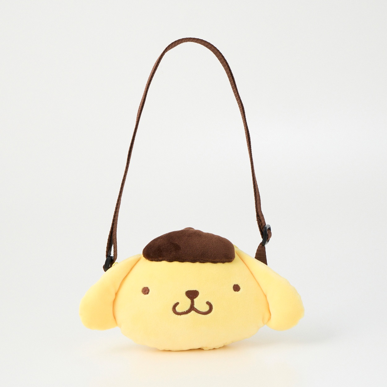 サンリオキャラクター ダイカットポシェット ベビー(ポムポムプリン(クリーム))
