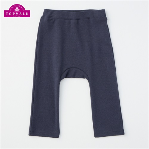おなかすっぽり リップル おしりまちパンツ ベビー トップバリュ(ネイビー-70cm)