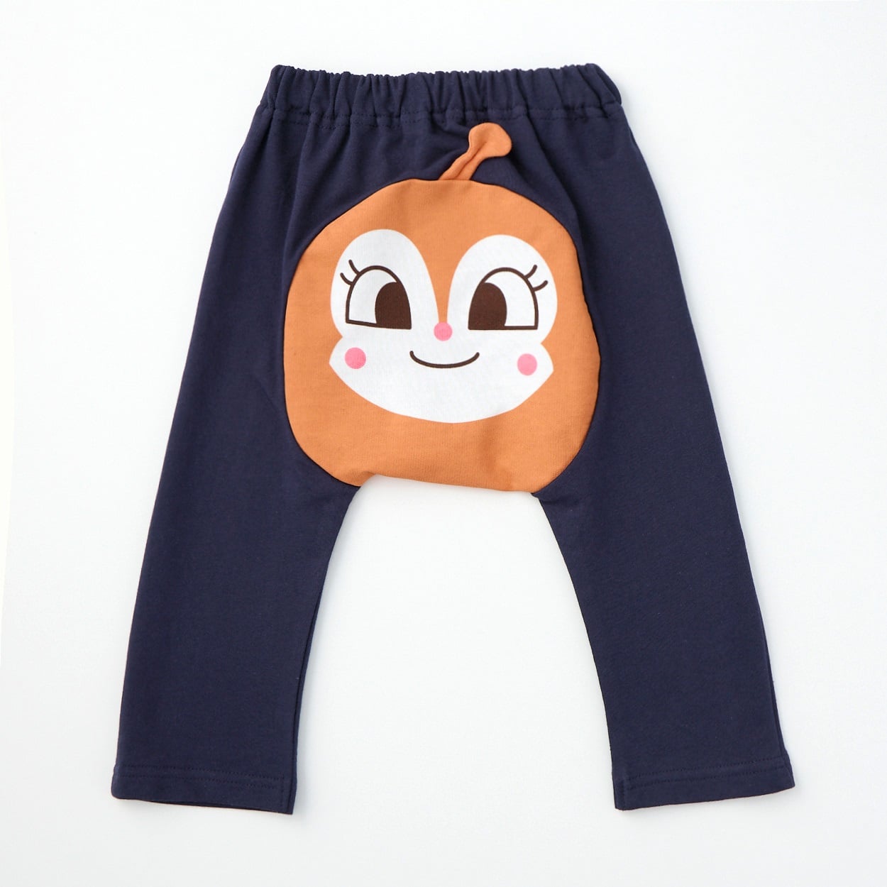 アンパンマン おしりアップリケ ミニ裏毛 モンキーパンツ ベビー(ドキンちゃん-95cm)