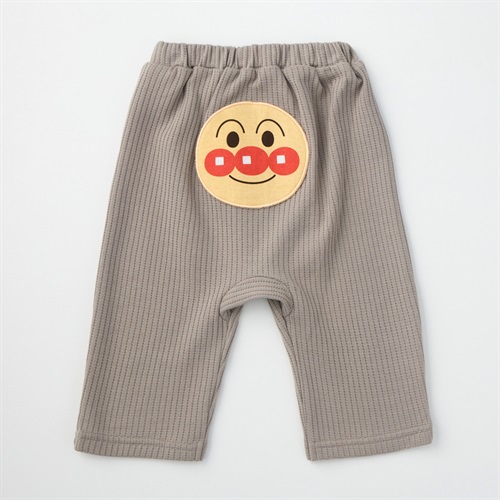 アンパンマン ワッフル おしりアップリケ 7分丈パンツ ベビー