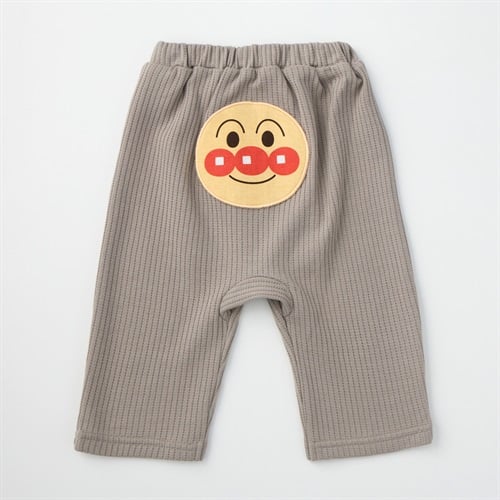 アンパンマン ワッフル おしりアップリケ 7分丈パンツ ベビー