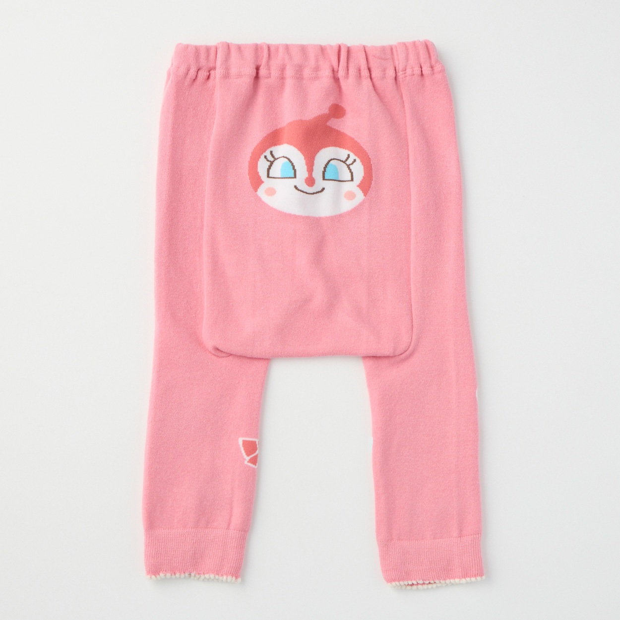 アンパンマン 裾モチーフ ニットパンツ ベビー(ドキンちゃん(ピンク)-90cm)