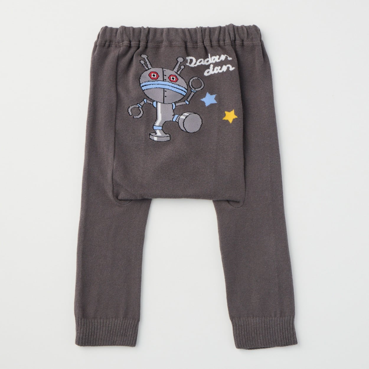 アンパンマン 裾ワンポイント ニットパンツ ベビー(だだんだん2号(チャコールグレー)-90cm)