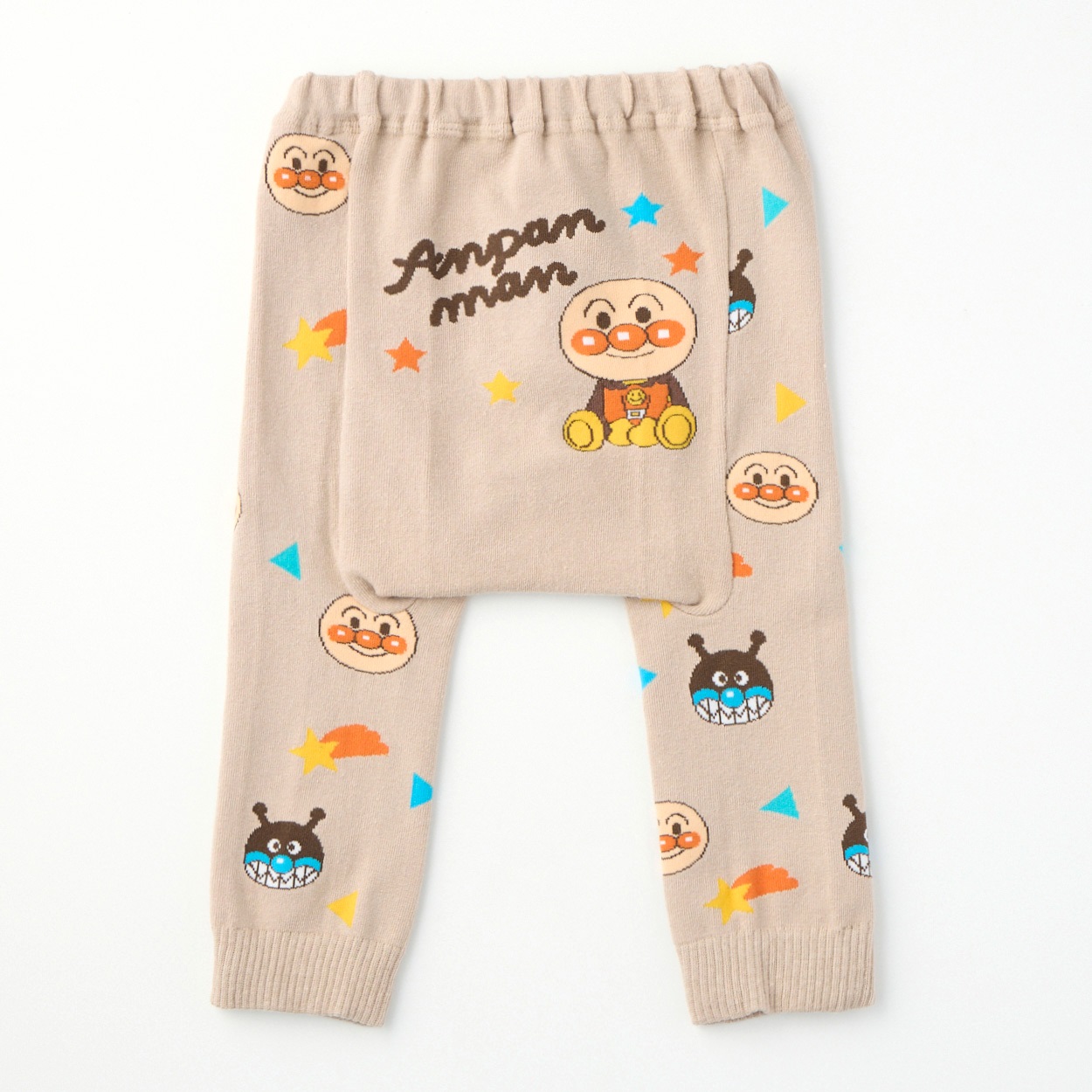 アンパンマン 総柄ニットパンツ ベビー(ベージュ-95cm)