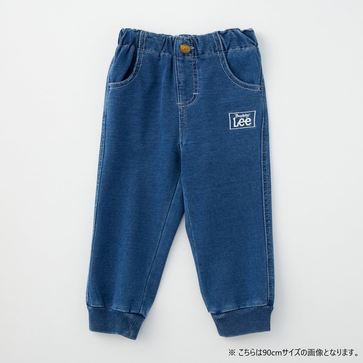 Buddy Lee インディゴミニ裏毛パンツ ベビー キッズ(ブルー-110cm)