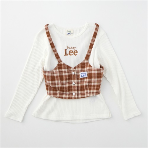 Buddy Lee チェック柄ビスチェ アンサンブル ベビー キッズ