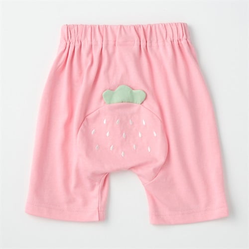 いちご柄 おしりまるマチ 天竺 パンツ ベビー