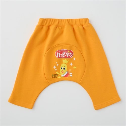 ハッピーターン 裏毛 おしりまちパンツ 7分丈 ベビー