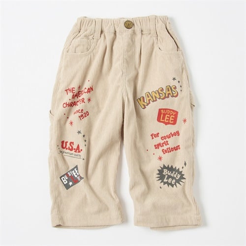 Buddy Lee コーデュロイ プリントロングパンツ ベビー