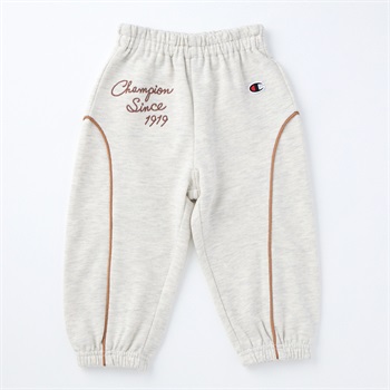 Champion チャンピオン パイピング 裏毛スエットパンツ ベビー(オートミール-80cm)
