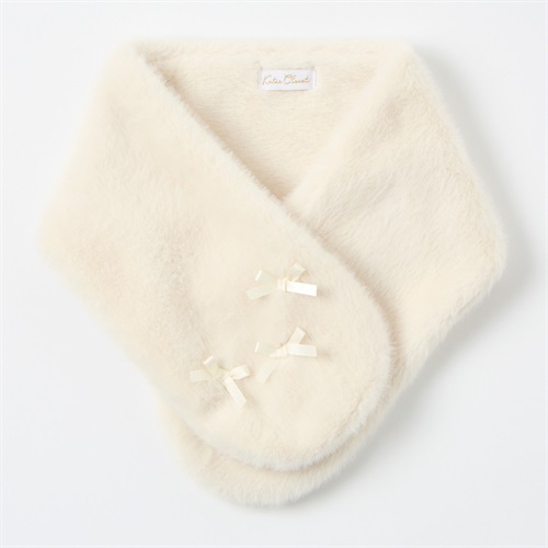Katie Closet リボンモチーフ ファー ティペット マフラー ベビー
