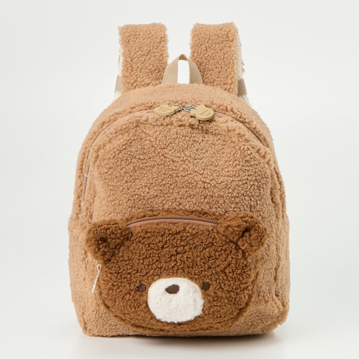 doudou bear くまポケット ボア リュック ベビー(ブラウン)