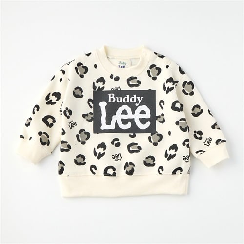 Buddy Lee ヒョウ柄 裏起毛 トレーナー ベビー キッズ