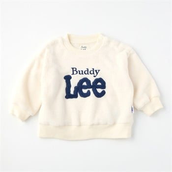 Buddy Lee サンゴフリース ロゴトレーナー ベビー キッズ(アイボリー-80cm)