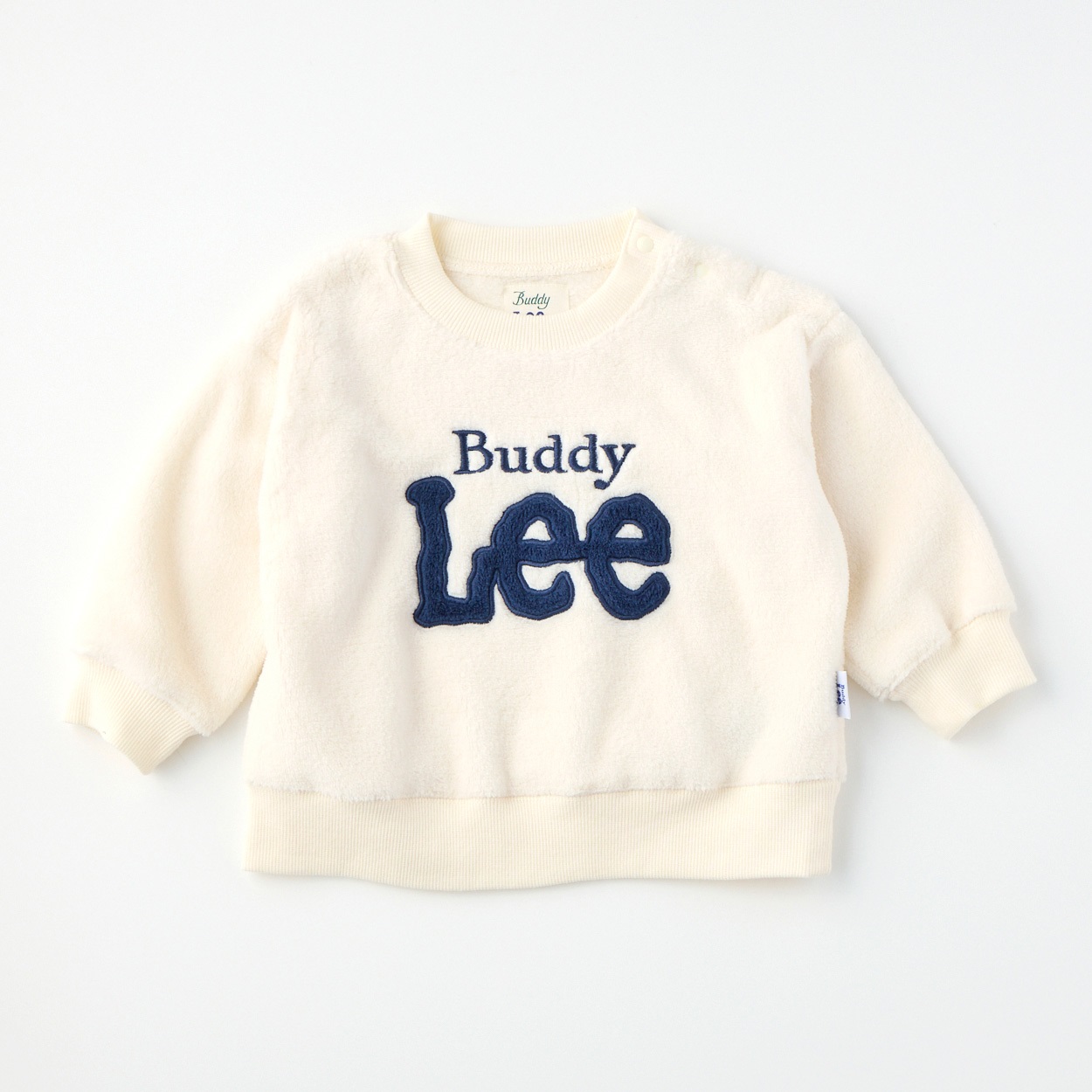 Buddy Lee サンゴフリース ロゴトレーナー ベビー キッズ(アイボリー-120cm)