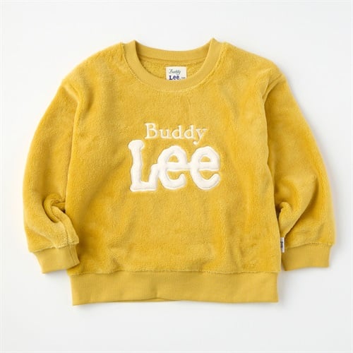 Buddy Lee サンゴフリース ロゴトレーナー ベビー キッズ(マスタード-80cm)