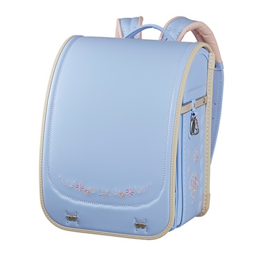 【早期特典中】フィットちゃん 安ピカッ+楽ッション シュエットブーケ イオン限定モデル ランドセル(ペールブルー×アイボリー)