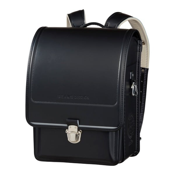 【早期特典中】BEAMS DESIGN 半かぶせ型ランドセル イオン限定モデル ランドセルフェス(ブラック)