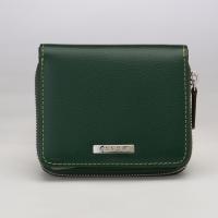 KAOYORINAKAMI 緑　レザー 二つ折り財布 KAOYORINAKAMI カオヨリナカミ《 2つ折り財布 》グリーン