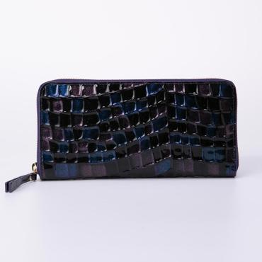 ラウンドファスナー　Porto パープル　長財布 楽天市場】パープル 長財布 新品 ラウンドファスナーの通販