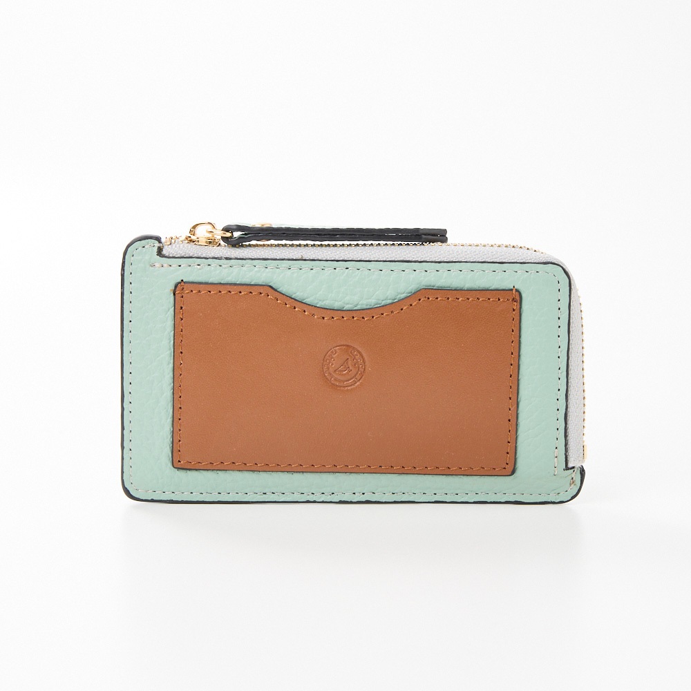 リー 出品 AROMA イタリアンレザー ソフトシュリンク スリムフラグメントケース