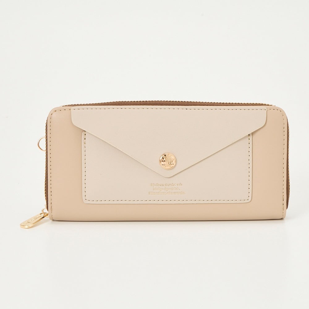 VASKA by moz(べスカモズ） レター型ラウンドファスナー束入 レディス