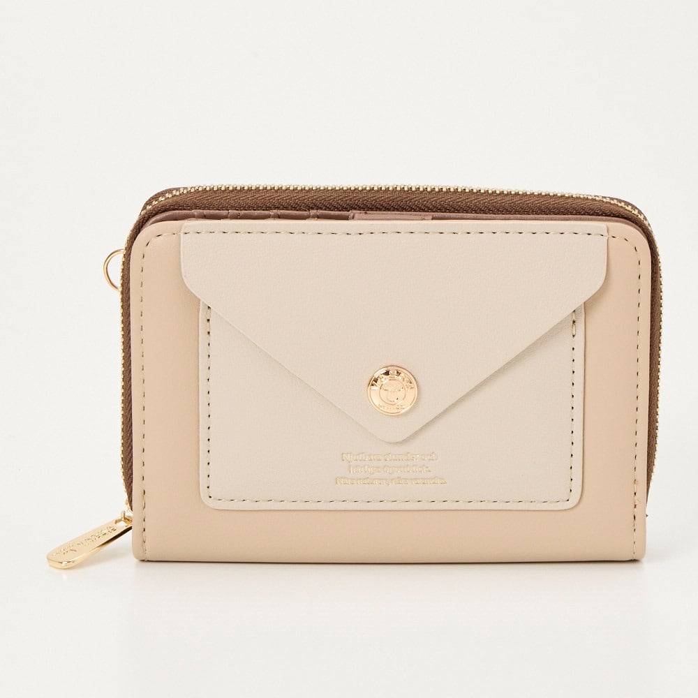 VASKA by moz(べスカモズ） レター型ラウンドファスナー札入 レディス