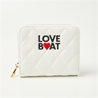 LOVEBOAT ラウンド2つ折りウォレット(シロ-フリー)