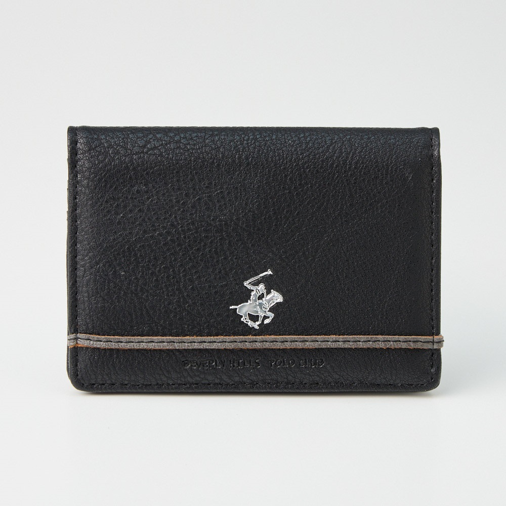 BEVERLY HILLS POLO CLUB(ビバリーヒルズ ポロクラブ) 2面パスケース(クロ-フリー)