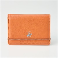 BEVERLY HILLS POLO CLUB(ビバリーヒルズ ポロクラブ) 2面パスケース(ダイダイ-フリー)