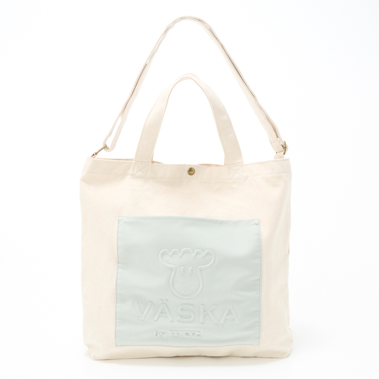 VASKA by moz(べスカバイモズ) 帆布エンボス2WAYトート | イオン