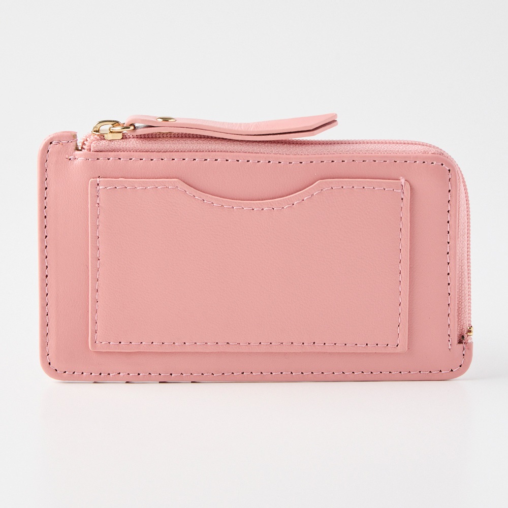 ちゅんさん売約済み DOLCE＆GABBANA ピンク レザーフラグメントケース DOLCE&GABBANA ドルチェアンドガッバーナ 長財布 ピンク レザー | 財布