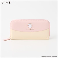 ちいかわラウンド長財布(ウスアカ-フリー)