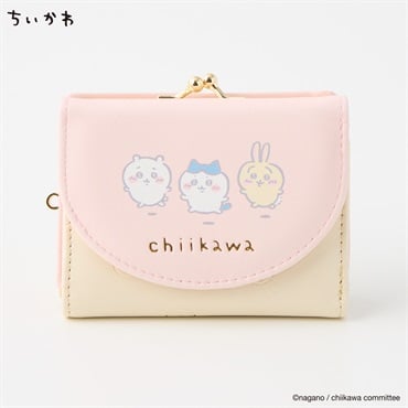 ちいかわがま口三つ折り財布