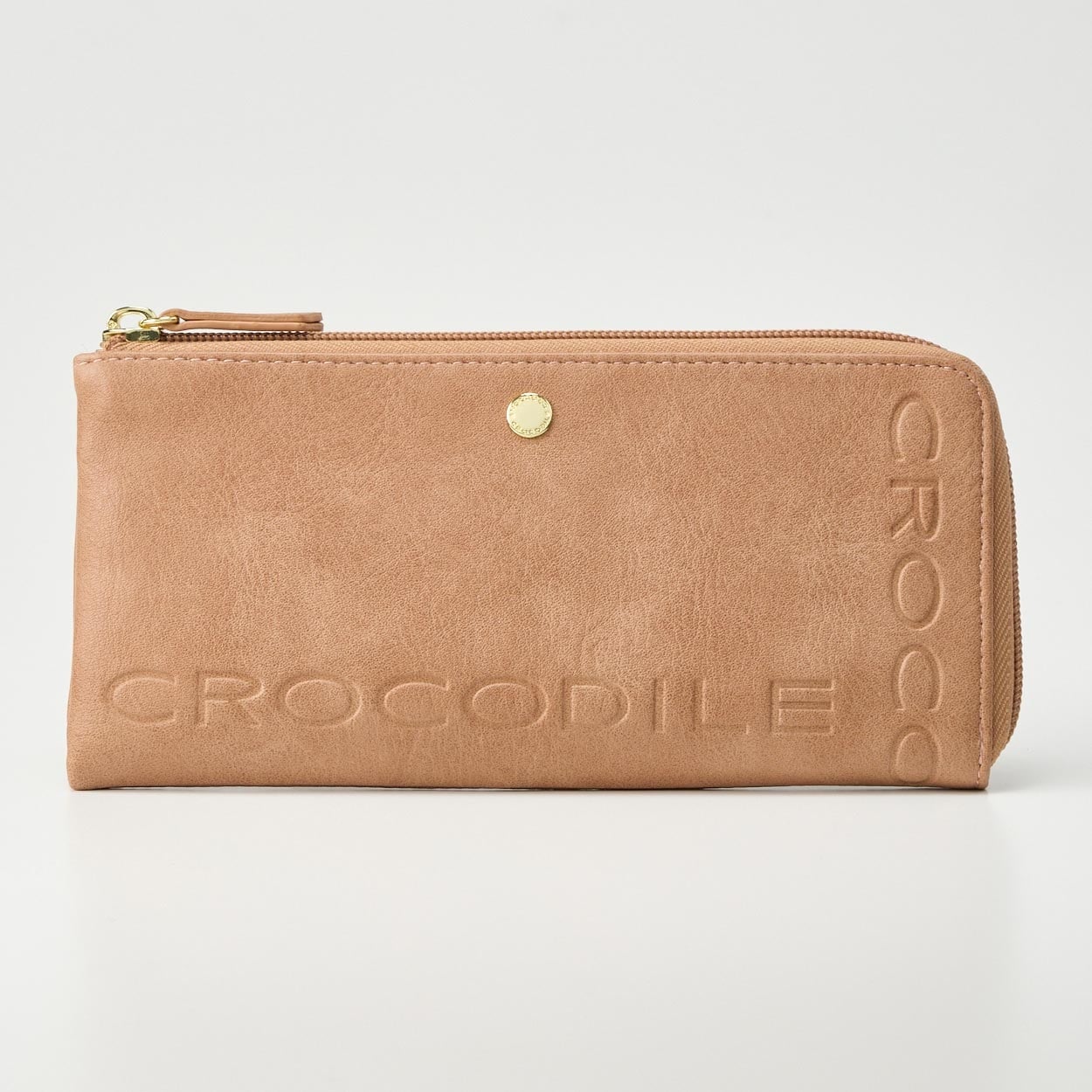 CROCODILE(クロコダイル) ロゴ ライン Lファスナー束入れ | イオン