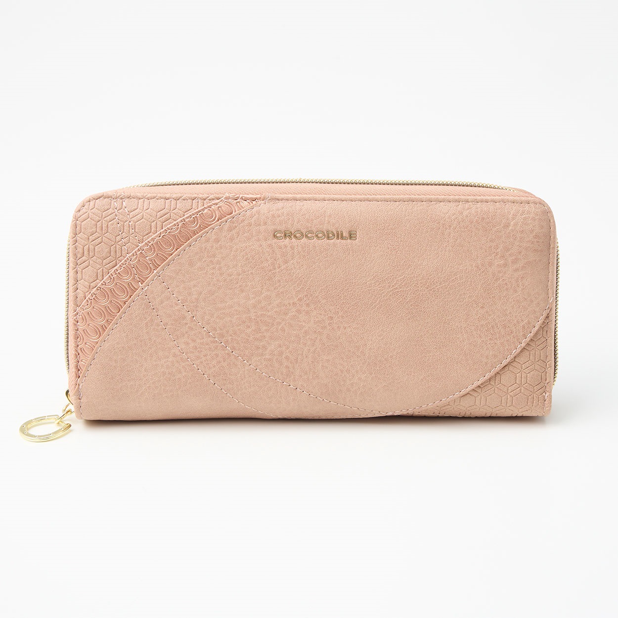 CROCODILE(クロコダイル) 干支馬蹄型押し ラウンドファスナー束入れ